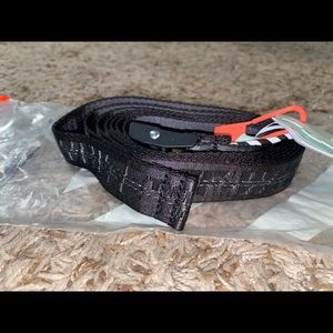 Black OFF-WHITE industrial belt